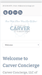 Mobile Screenshot of carverconcierge.com